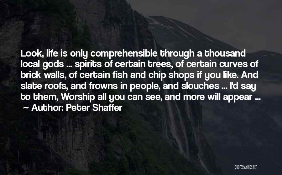 Frowns Quotes By Peter Shaffer