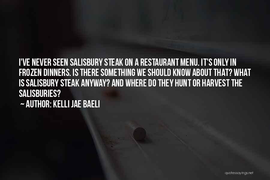 Frozen Food Quotes By Kelli Jae Baeli