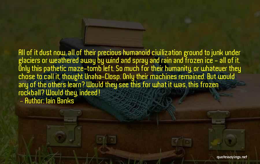 Frozen Ground Quotes By Iain Banks