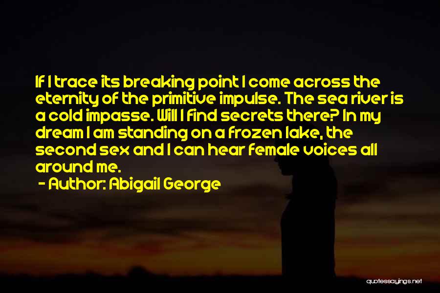 Frozen Lake Quotes By Abigail George