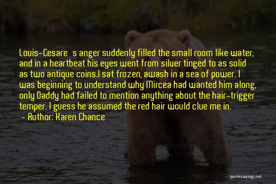 Frozen Water Quotes By Karen Chance