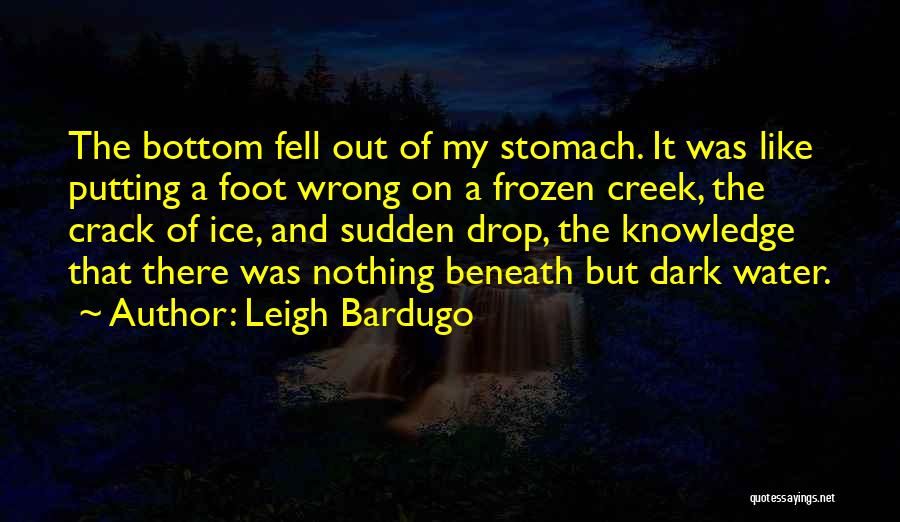 Frozen Water Quotes By Leigh Bardugo