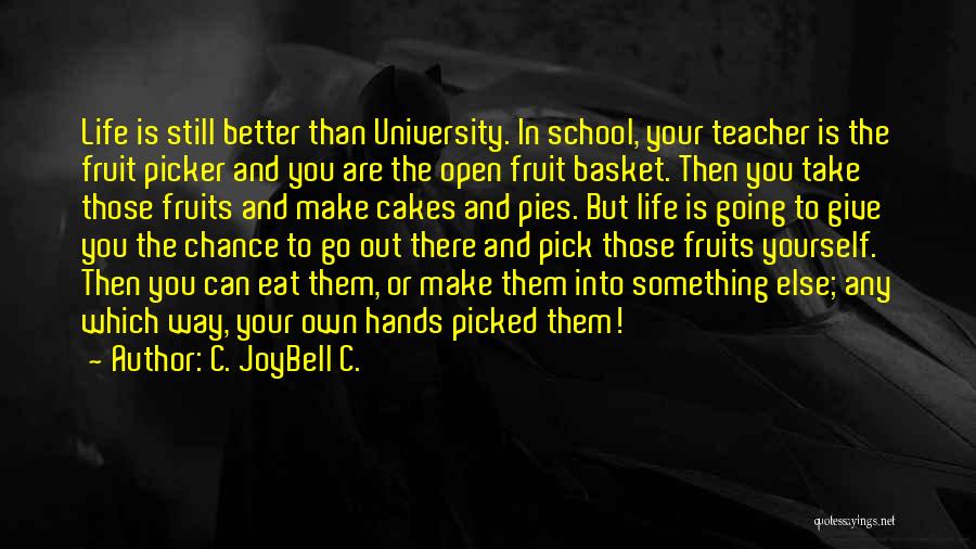 Fruit Basket Quotes By C. JoyBell C.