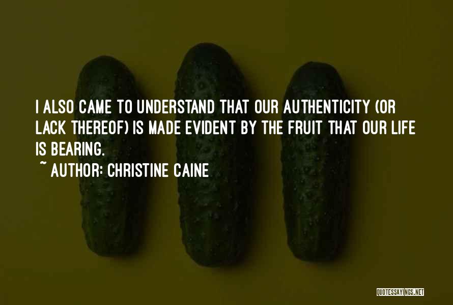 Fruit Bearing Quotes By Christine Caine