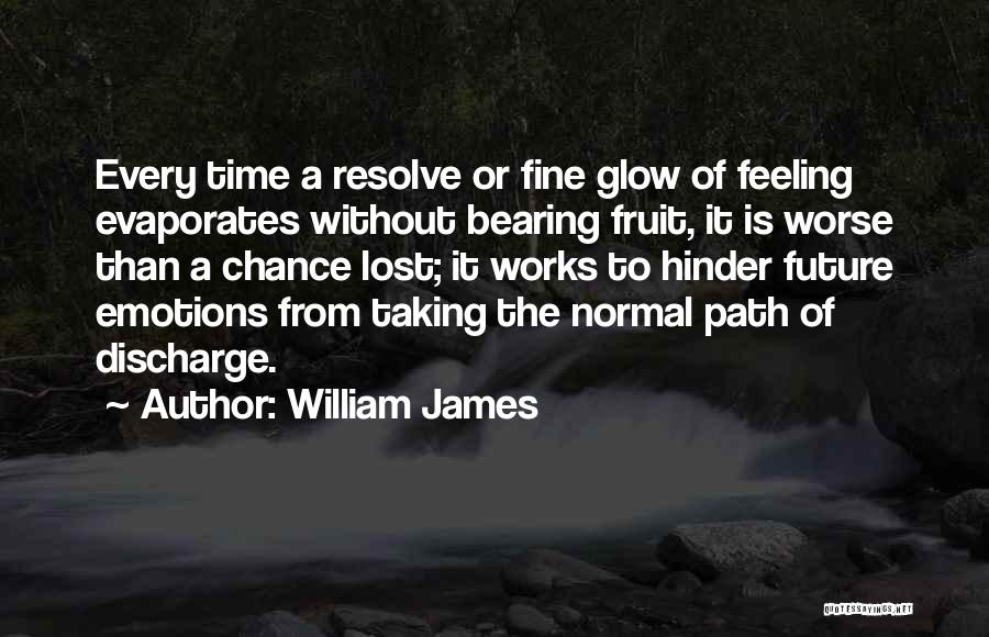 Fruit Bearing Quotes By William James