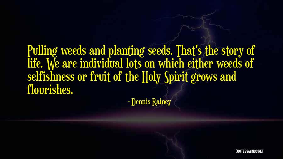 Fruit Of The Holy Spirit Quotes By Dennis Rainey