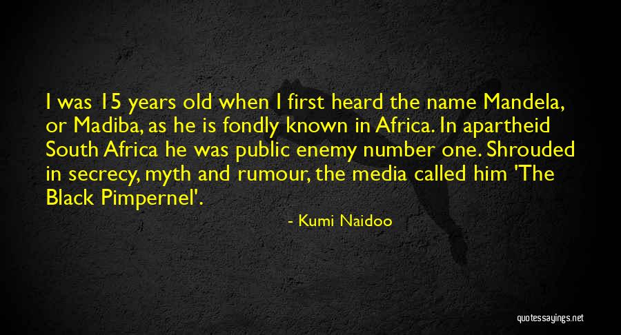 Fruitarianism Quotes By Kumi Naidoo Fruitarianism Quotes By Kumi Naidoo