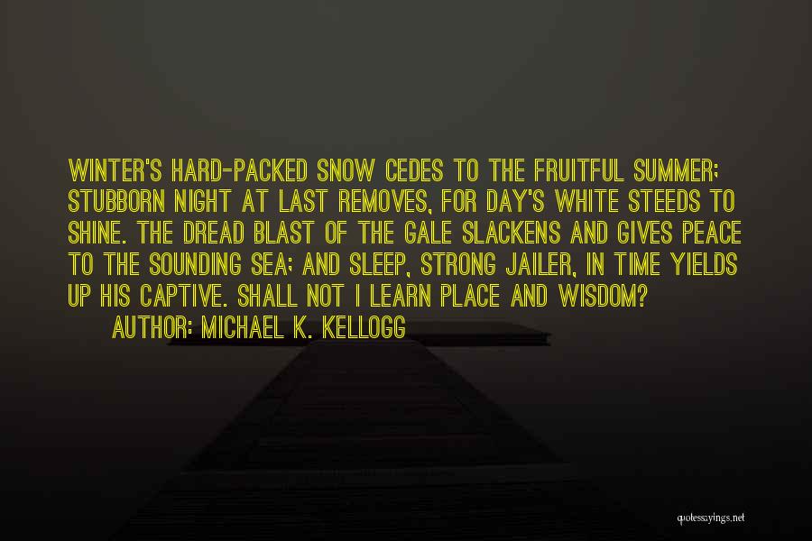 Fruitful Day Quotes By Michael K. Kellogg