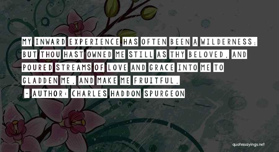 Fruitful Experience Quotes By Charles Haddon Spurgeon