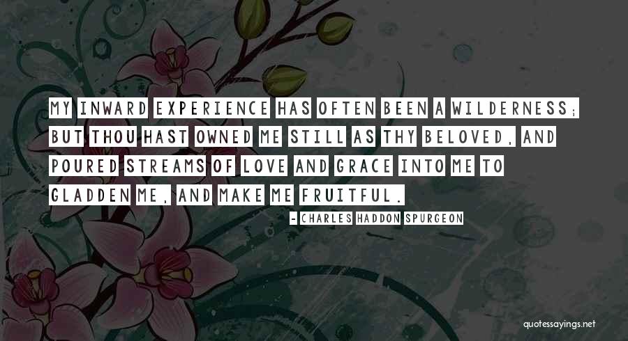 Fruitful Experience Quotes By Charles Haddon Spurgeon