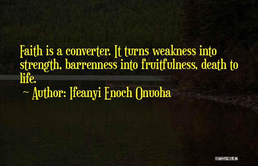 Fruitfulness Quotes By Ifeanyi Enoch Onuoha