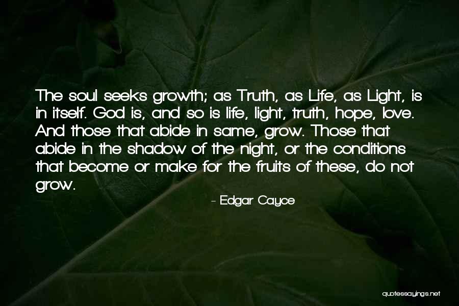 Fruits And Love Quotes By Edgar Cayce Fruits And Love Quotes By Edgar Cayce