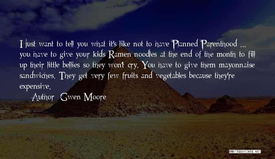 Fruits And Vegetables Quotes By Gwen Moore