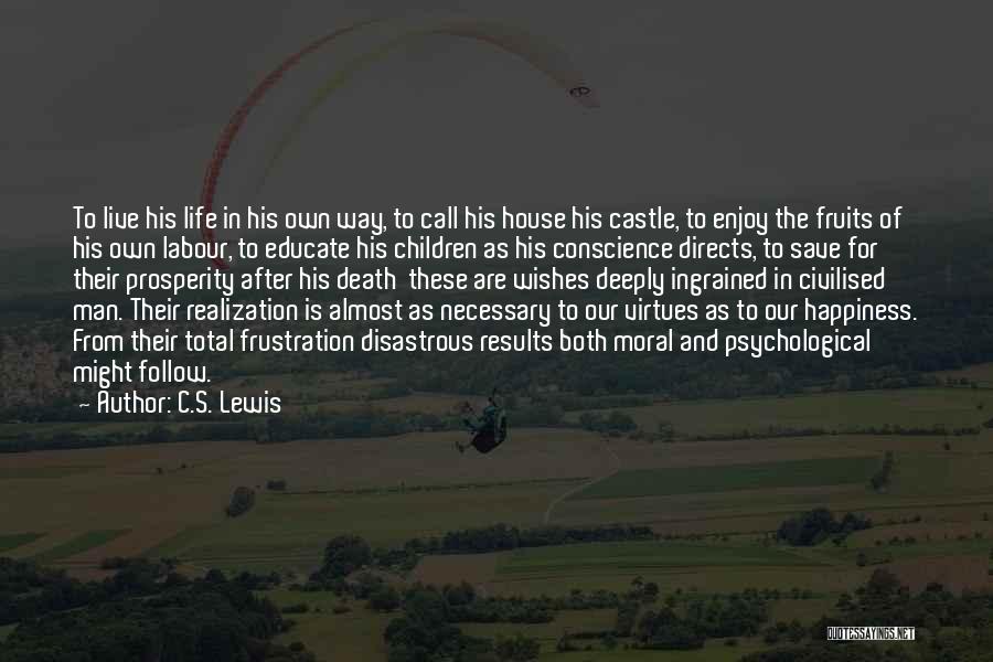 Fruits Of Labour Quotes By C.S. Lewis