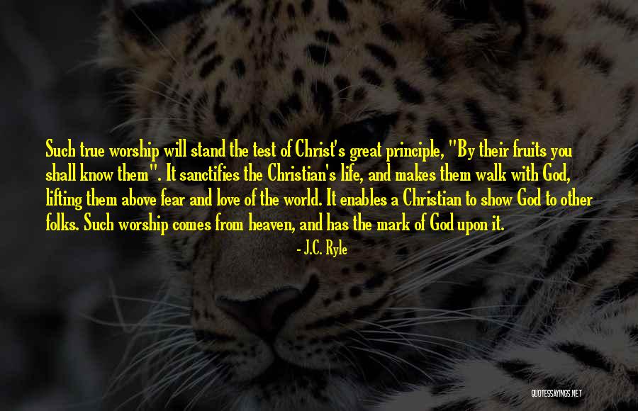 Fruits Of Love Quotes By J.C. Ryle Fruits Of Love Quotes By J.C. Ryle