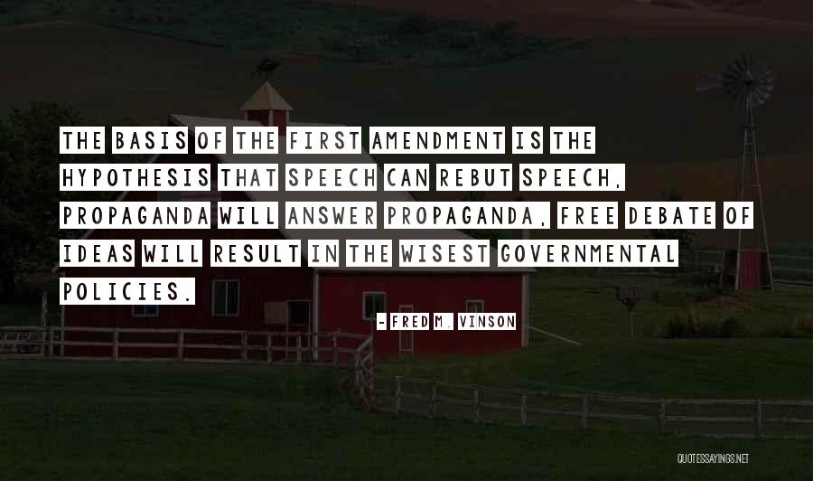 Frukta Srbac Quotes By Fred M. Vinson Frukta Srbac Quotes By Fred M. Vinson