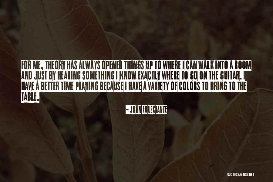 Frusciante John Quotes By John Frusciante Frusciante John Quotes By John Frusciante