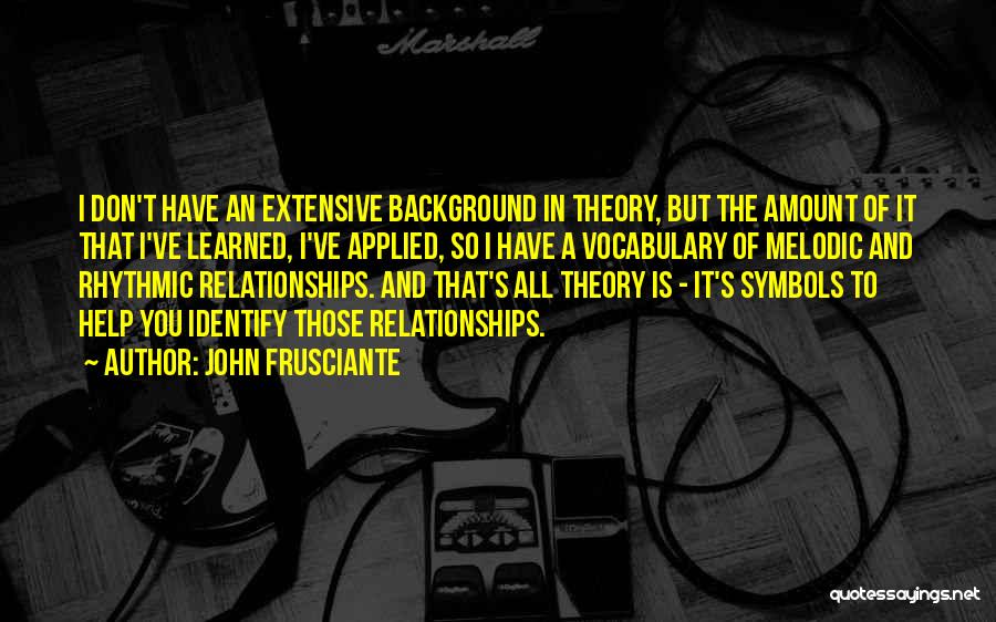 Frusciante Quotes By John Frusciante