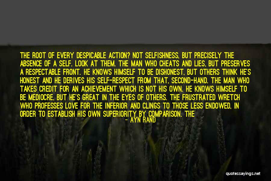 Frustrated Love Quotes By Ayn Rand