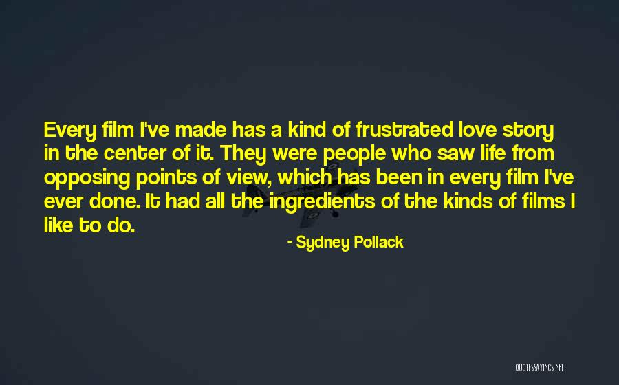 Frustrated Love Quotes By Sydney Pollack
