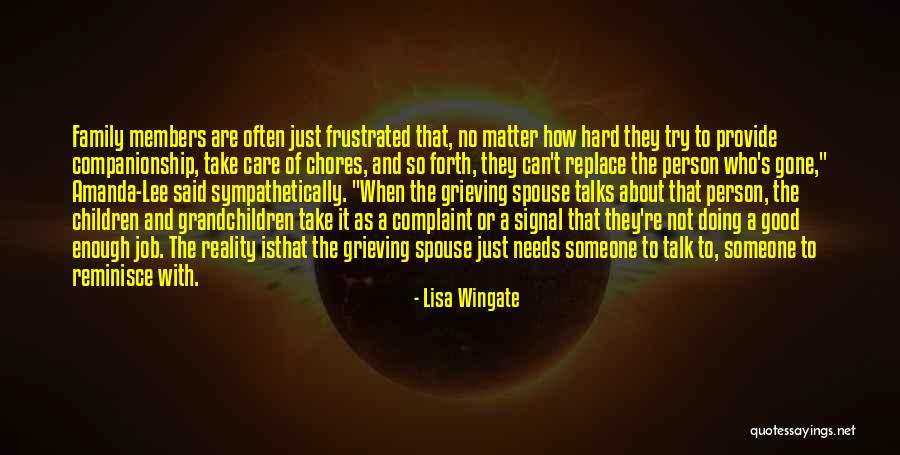 Frustrated Person Quotes By Lisa Wingate Frustrated Person Quotes By Lisa Wingate