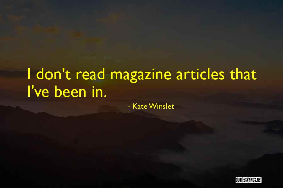 Frutal Soda Quotes By Kate Winslet Frutal Soda Quotes By Kate Winslet