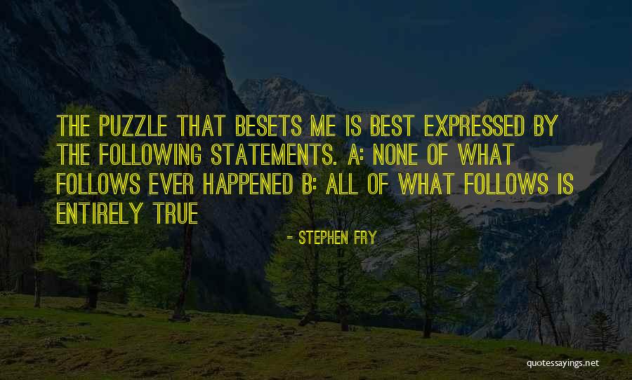 Fry's Best Quotes By Stephen Fry Fry's Best Quotes By Stephen Fry