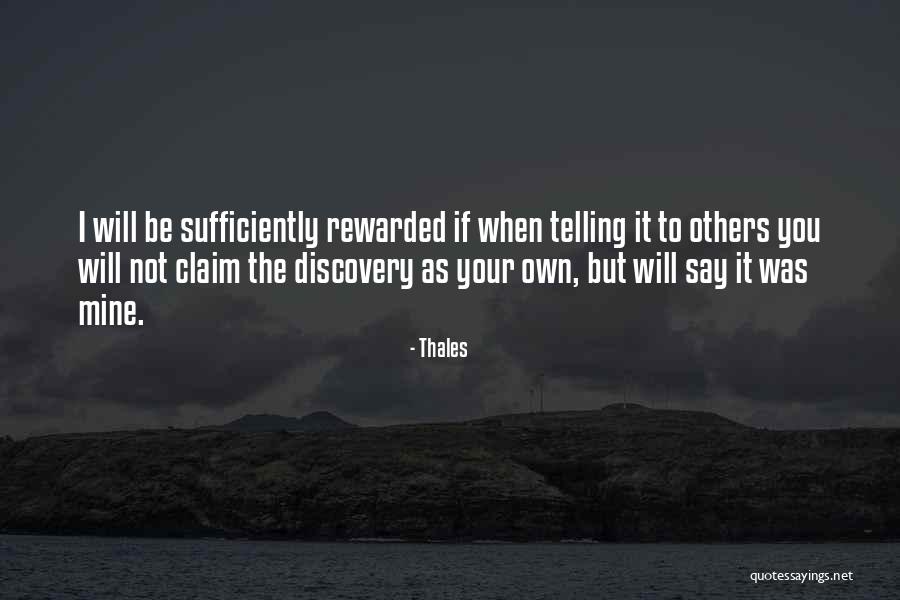 Ftae Quotes By Thales Ftae Quotes By Thales