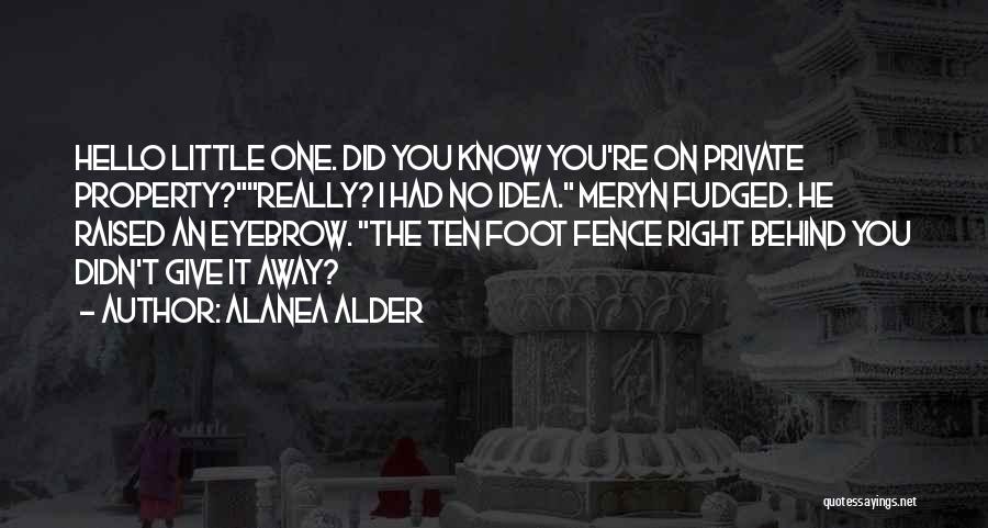 Fudged Quotes By Alanea Alder