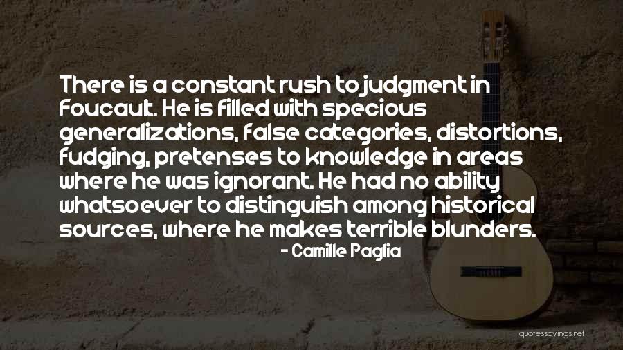 Fudging Quotes By Camille Paglia Fudging Quotes By Camille Paglia