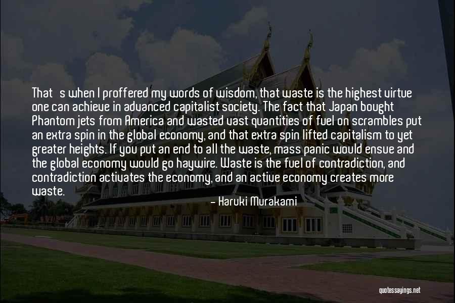 Fuel Economy Quotes By Haruki Murakami Fuel Economy Quotes By Haruki Murakami