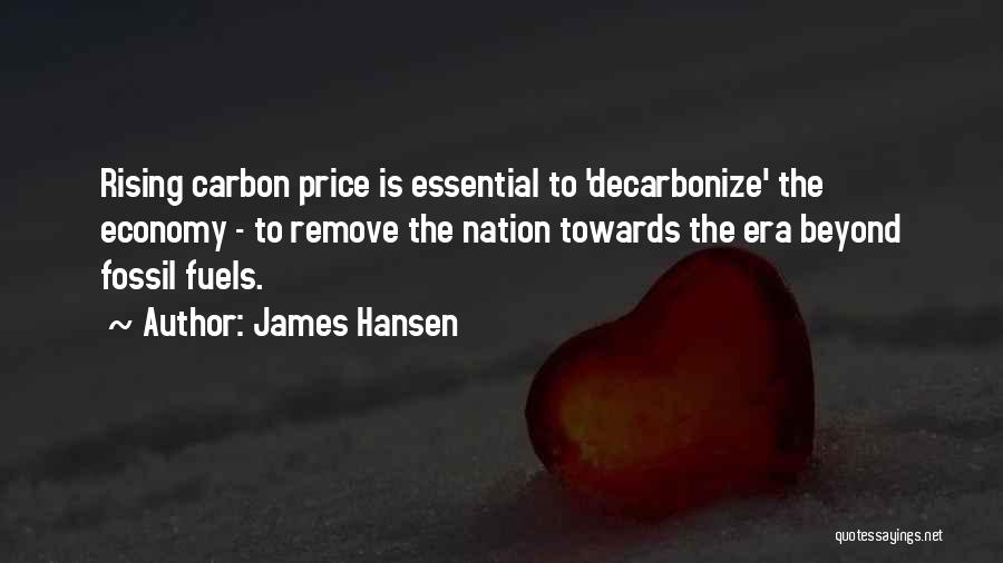 Fuel Economy Quotes By James Hansen