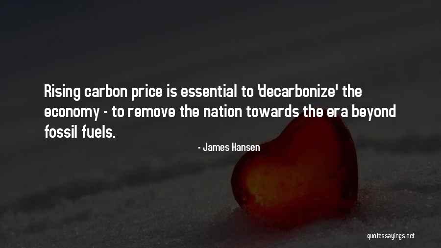 Fuel Economy Quotes By James Hansen