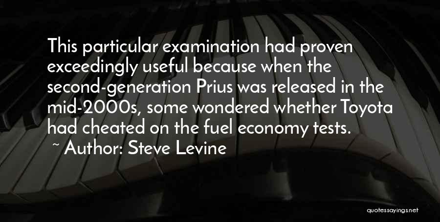 Fuel Economy Quotes By Steve Levine