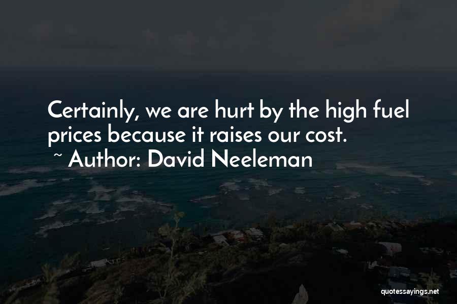 Fuel Prices Quotes By David Neeleman