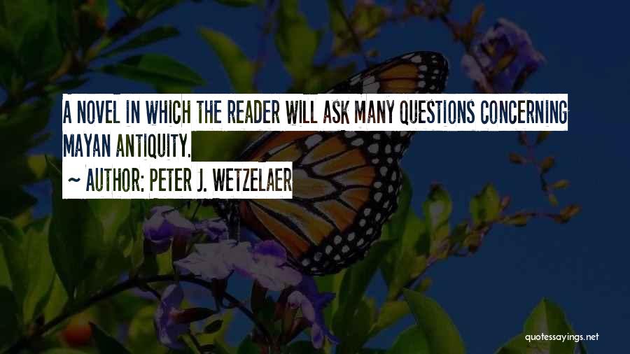 Fugacidad Significado Quotes By Peter J. Wetzelaer