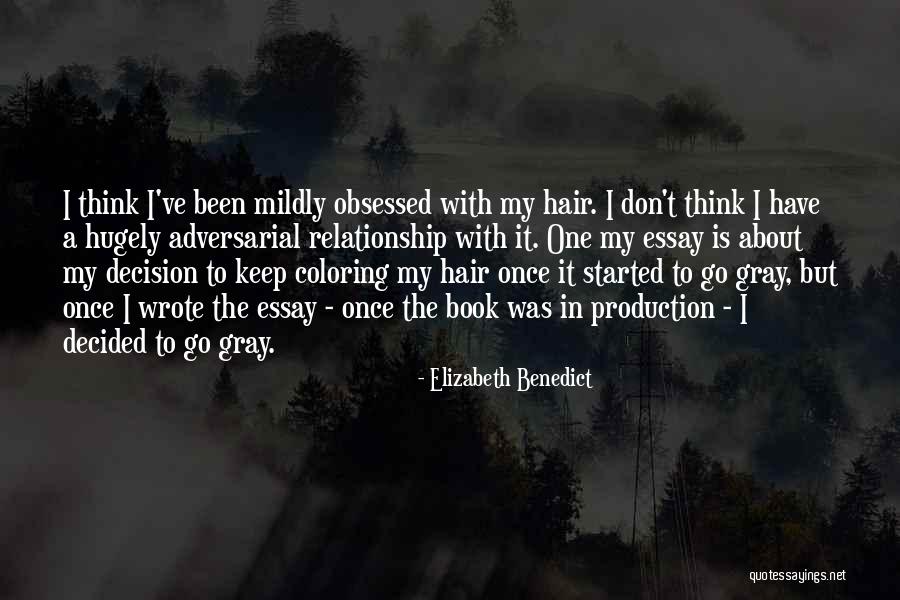 Fugidia Significado Quotes By Elizabeth Benedict Fugidia Significado Quotes By Elizabeth Benedict