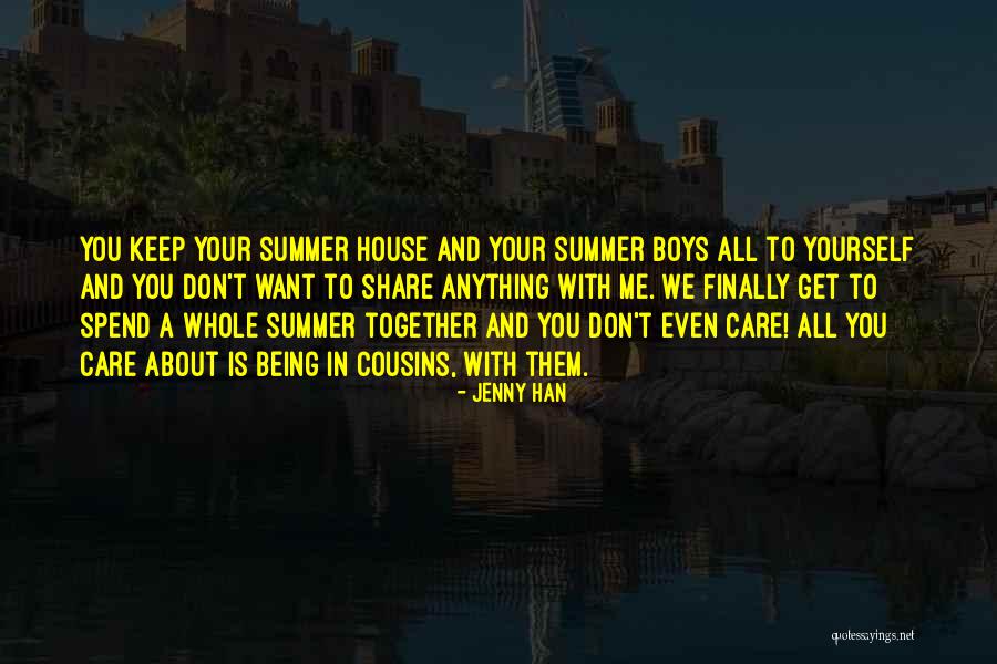 Fugitives Examples Quotes By Jenny Han Fugitives Examples Quotes By Jenny Han