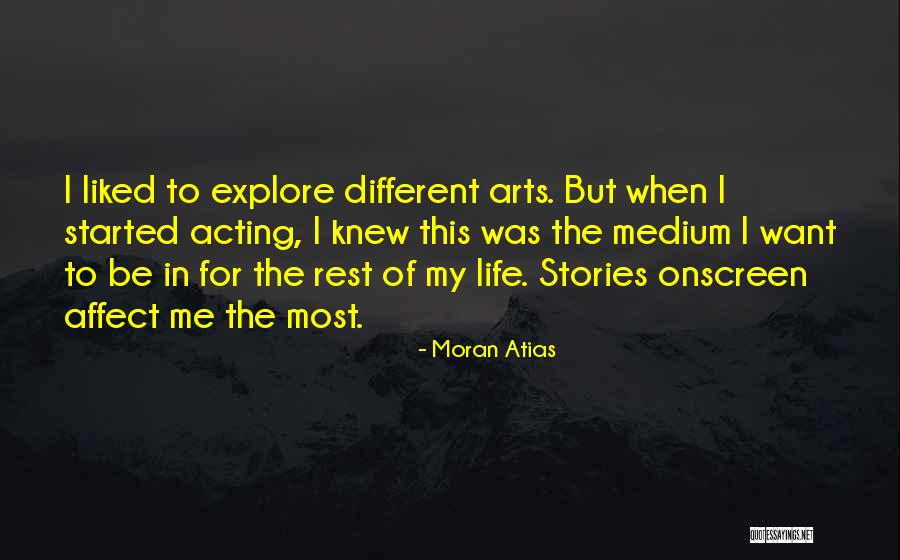 Fujiwo Ishimoto Quotes By Moran Atias Fujiwo Ishimoto Quotes By Moran Atias
