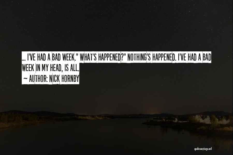 Fuko Love Quotes By Nick Hornby