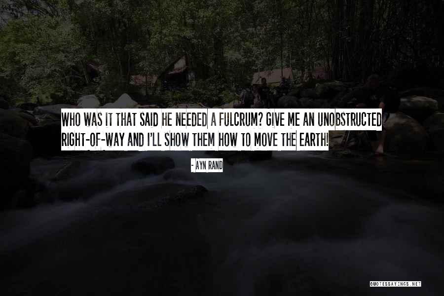 Fulcrum 7 Quotes By Ayn Rand Fulcrum 7 Quotes By Ayn Rand