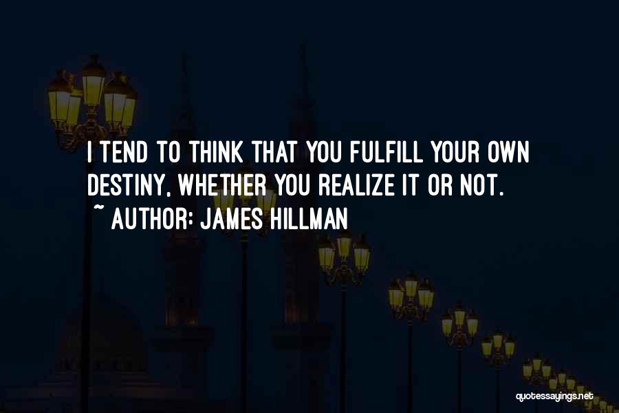 Fulfill Your Destiny Quotes By James Hillman