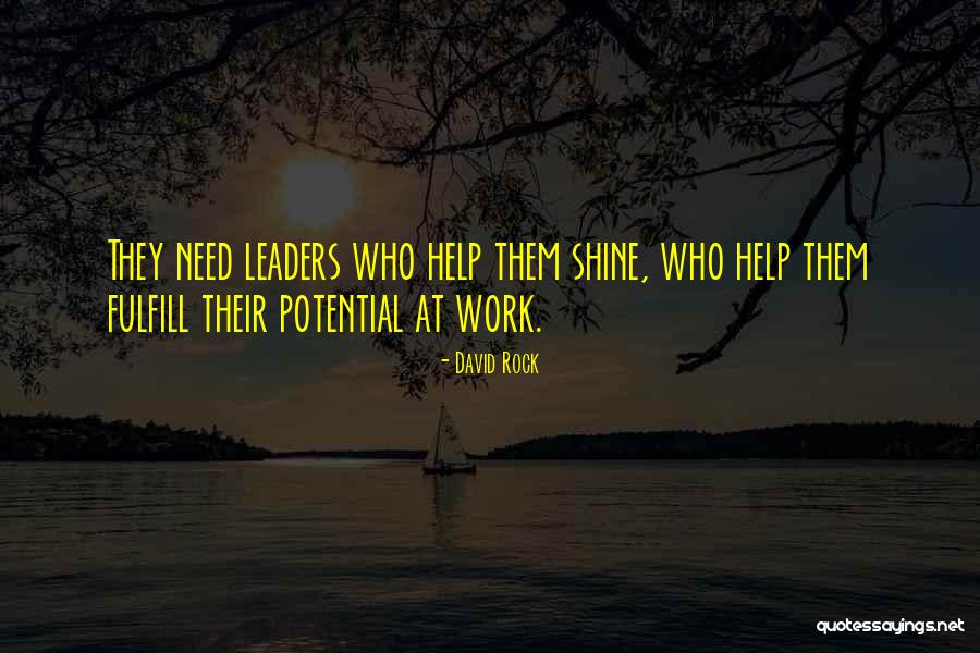 Fulfill Your Potential Quotes By David Rock Fulfill Your Potential Quotes By David Rock