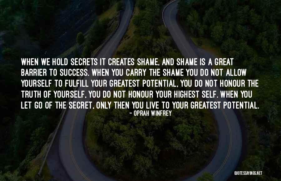 Fulfill Your Potential Quotes By Oprah Winfrey Fulfill Your Potential Quotes By Oprah Winfrey