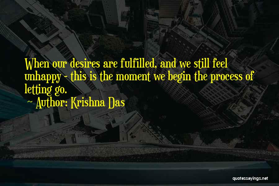 Fulfilled Quotes By Krishna Das