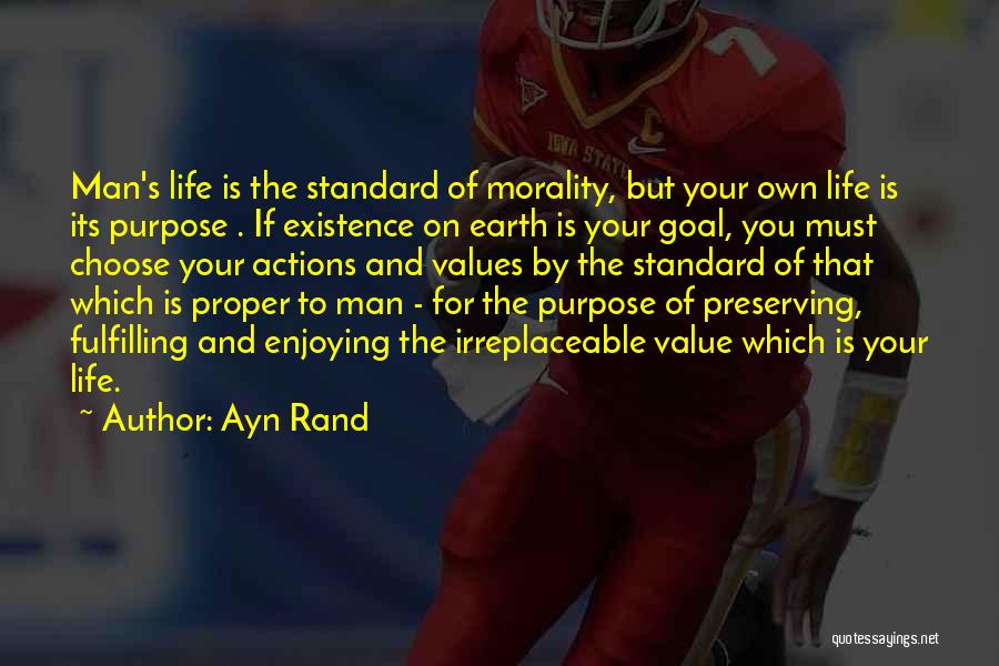 Fulfilling Happiness Quotes By Ayn Rand
