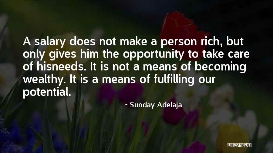 Fulfilling Potential Quotes By Sunday Adelaja Fulfilling Potential Quotes By Sunday Adelaja