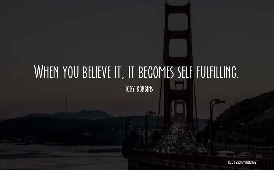 Fulfilling Quotes By Tony Robbins