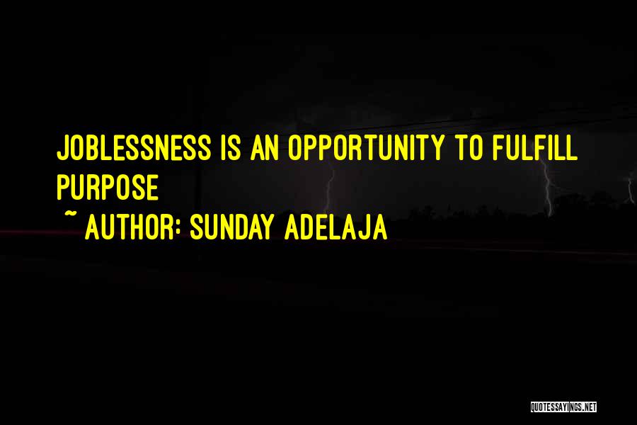 Fulfilling Work Quotes By Sunday Adelaja
