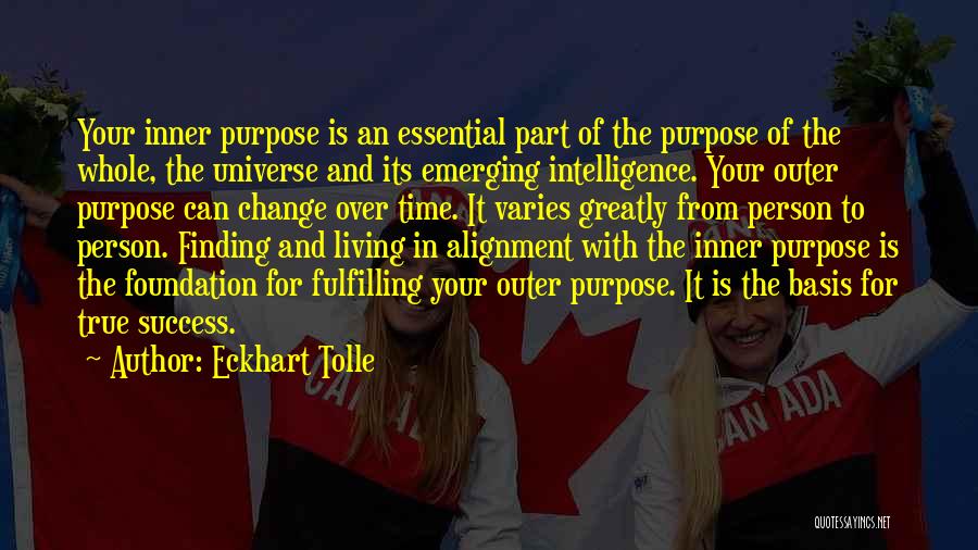 Fulfilling Your Purpose Quotes By Eckhart Tolle